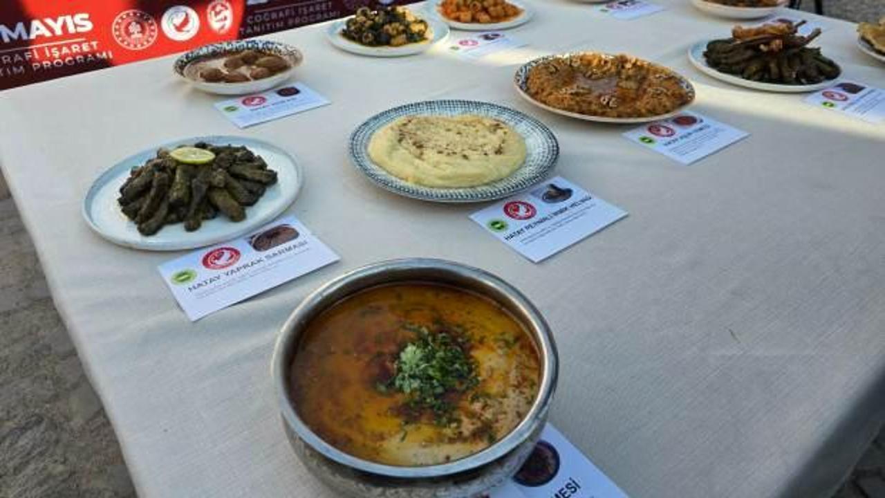 Hatay'ın 10 lezzeti coğrafi işaret olarak tescil edildi