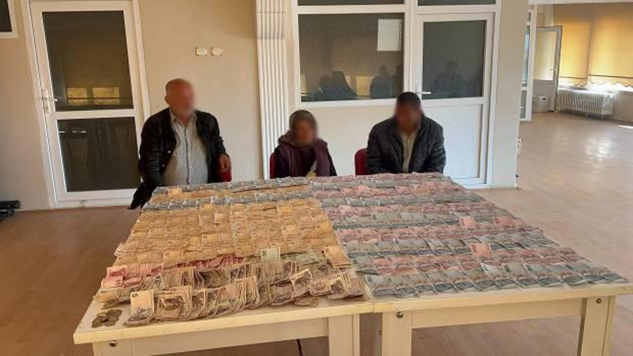 Çorum’da zabıtaya yakalanan dilencilerin üzerinden 24 bin 665 TL çıktı 