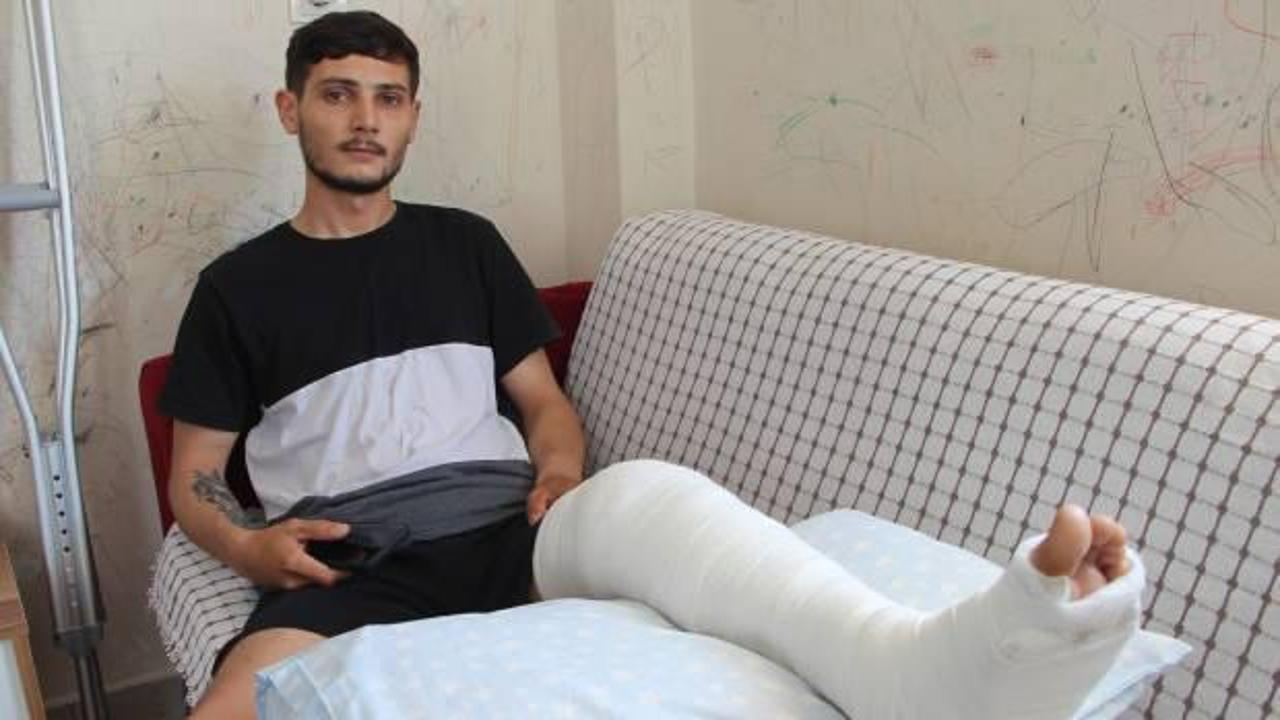 Ters yönden gelen sürücü çarpıp kaçtı! O kaza hayatını kabusa çevirdi