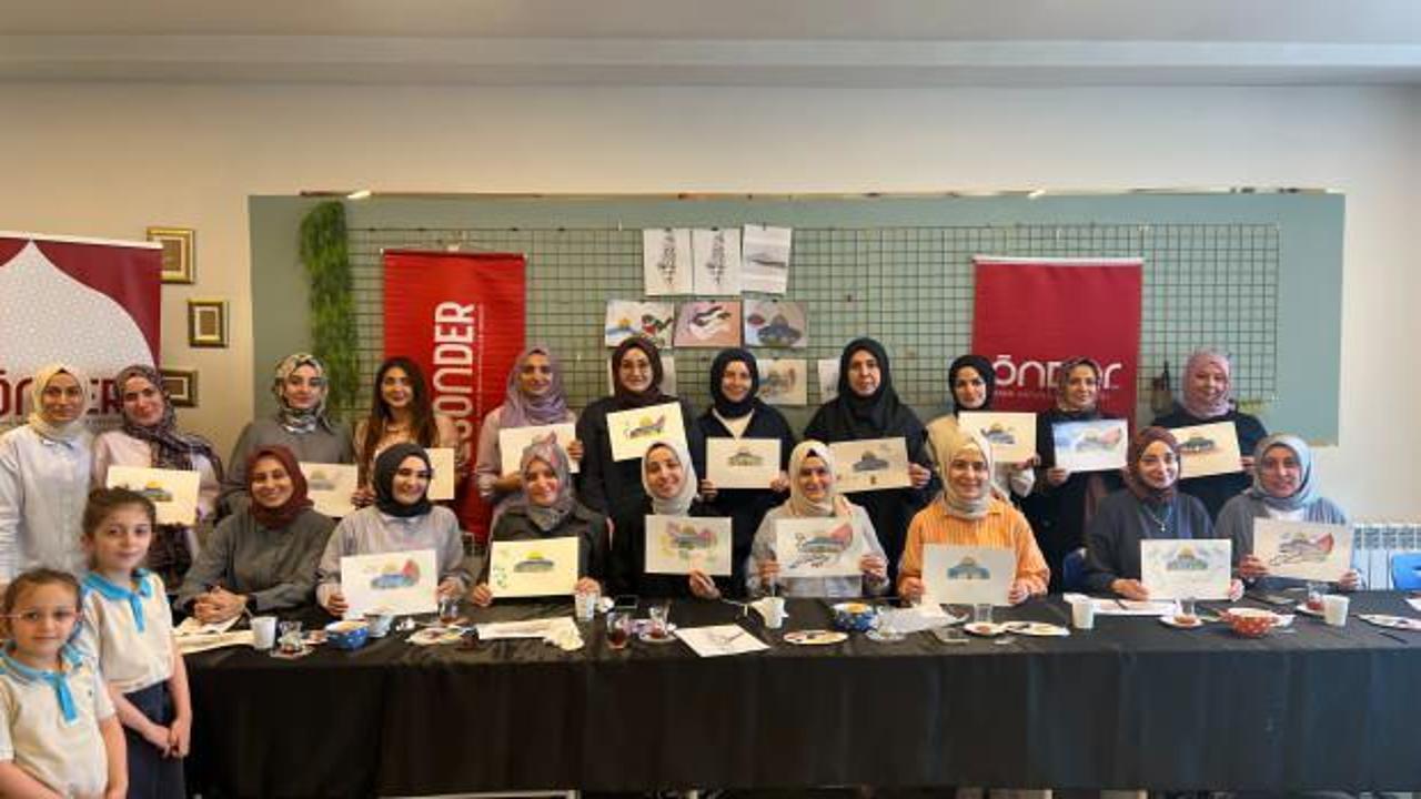 Renklerin Ardından Gazze Atölyesi gerçekleştirildi