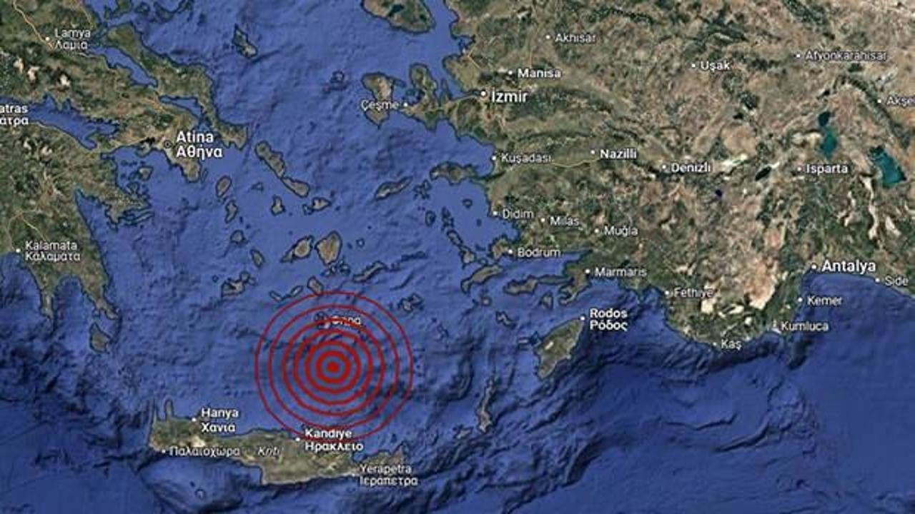 Adalar Denizi'nde 3,2 büyüklüğünde deprem