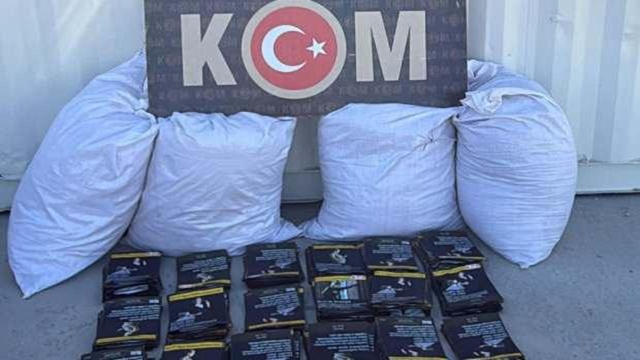 Aydın’da 58 kilogram tütün ele geçirildi