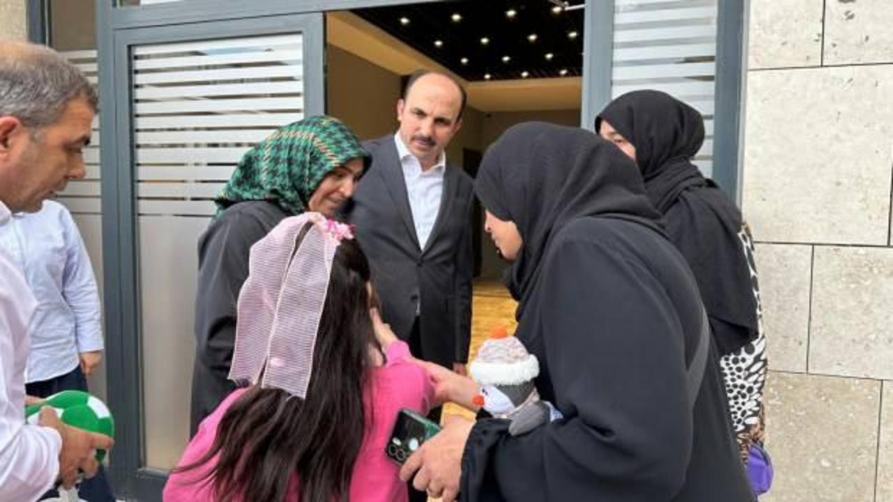 Başkan Altay, Konya'da misafir edilen Gazzeli ailelerle buluştu