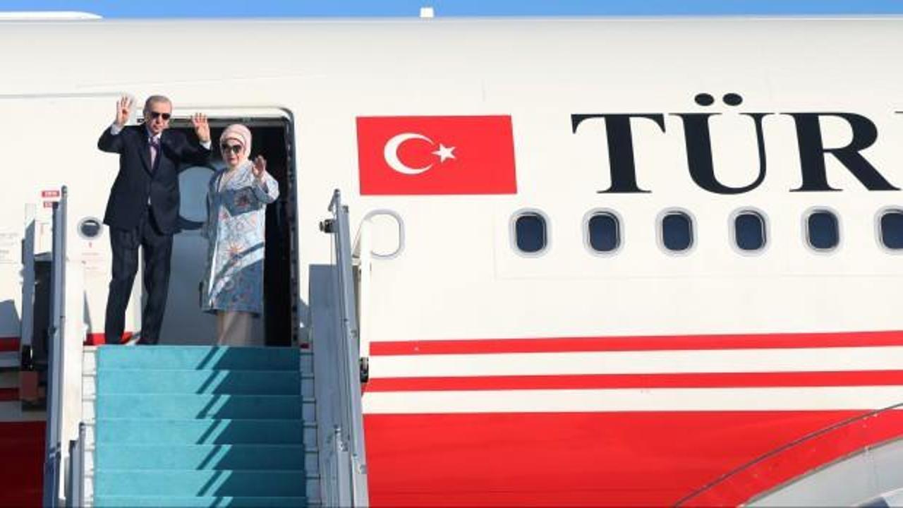 Başkan Erdoğan Macaristan'a gitti