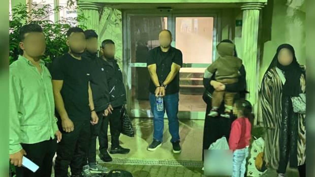 Bursa'da 9 kaçak göçmen yakalandı