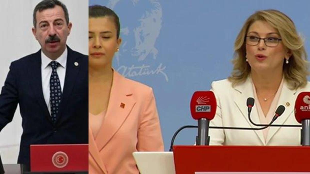 CHP'den İYİ Parti'ye büyük tepki! Kadın vekil için çirkin mesaj