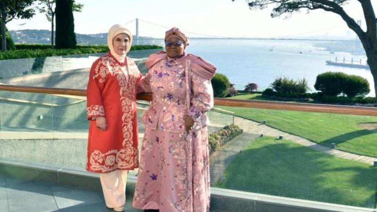 Emine Erdoğan, Esvatini Ana Kraliçesi Ntfombi Tfwala ile görüştü