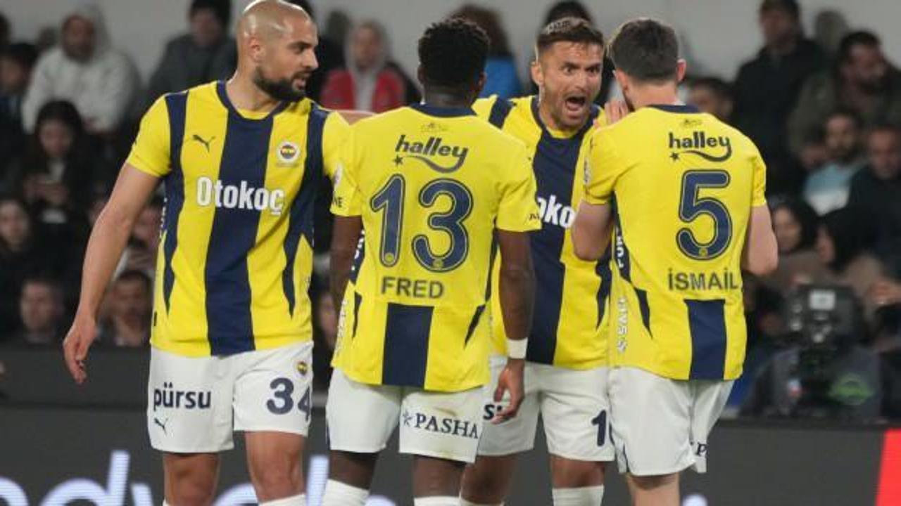 Fenerbahçe 6 eksikle Hatayspor deplasmanında