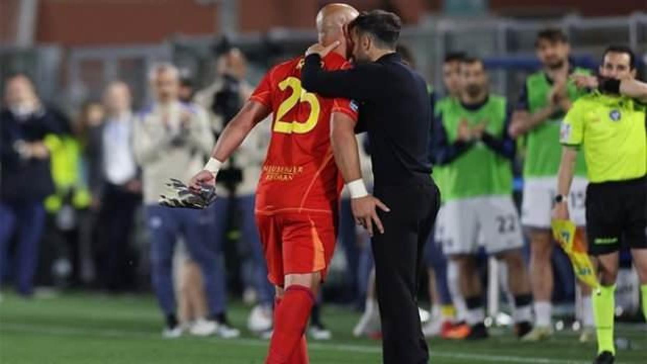Futbolu bırakan efsane kaleci son maçında kırmızı kart gördü