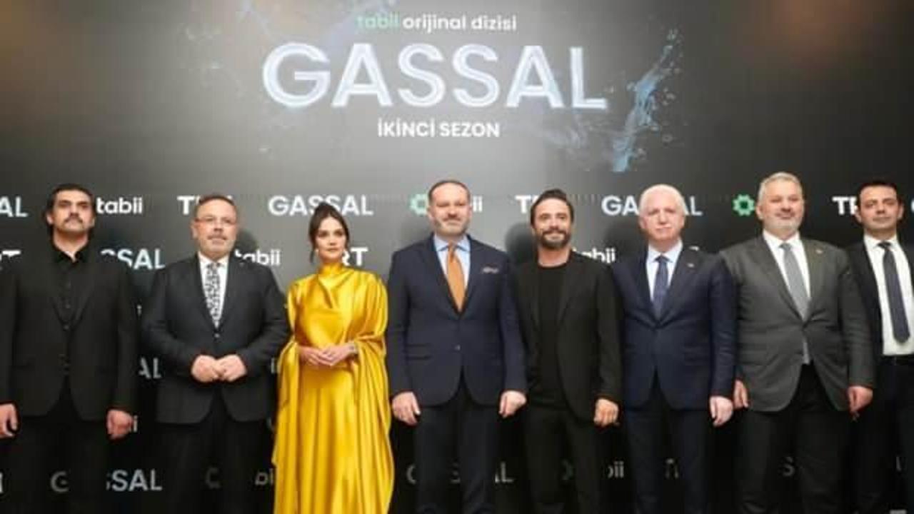 "Gassal" ikinci sezonuyla bomba gibi döndü! Galadan renkli görüntüler göz doldurdu 