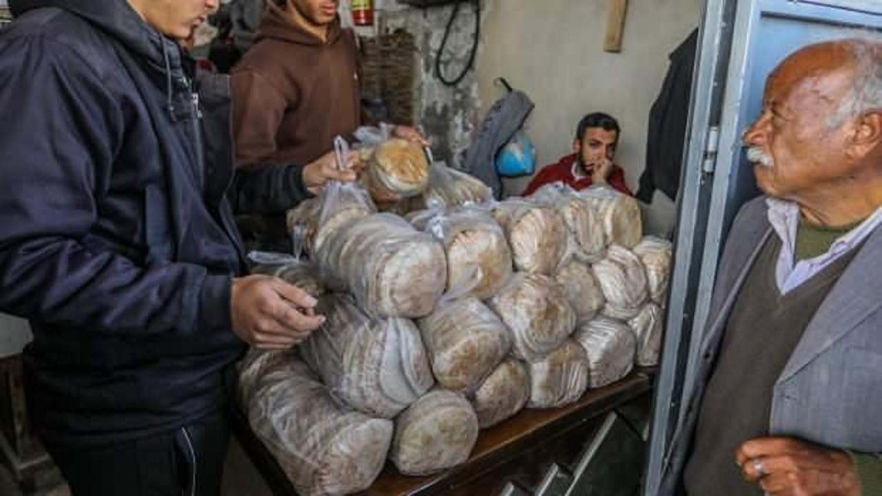 Gazze'de, ekmek üretimi yeniden durdu