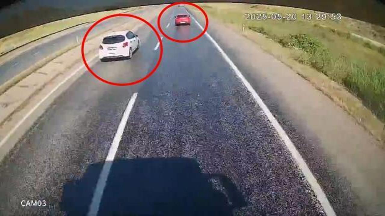 Hatalı sollama kazaya neden oldu!