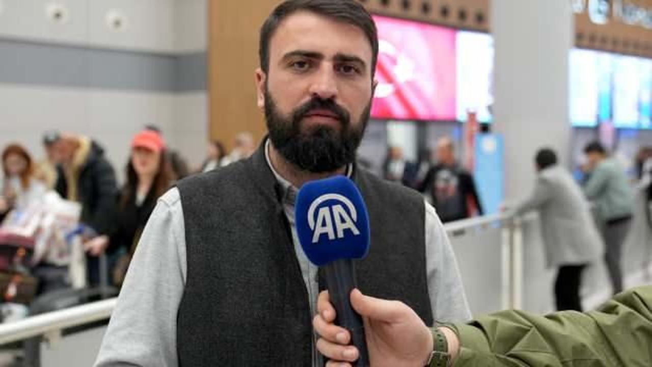 İHA saldırısına uğramıştı! 5 T&uuml;rk vatandaşı T&uuml;rkiye'ye geldi