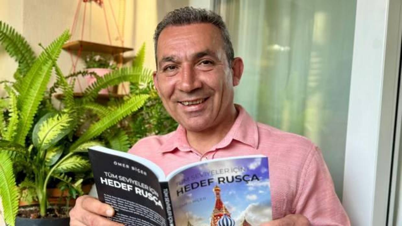 Ömer Biçer’in 'Tüm Seviyeler İçin Hedef Rusça Kitabı Yayımlandı