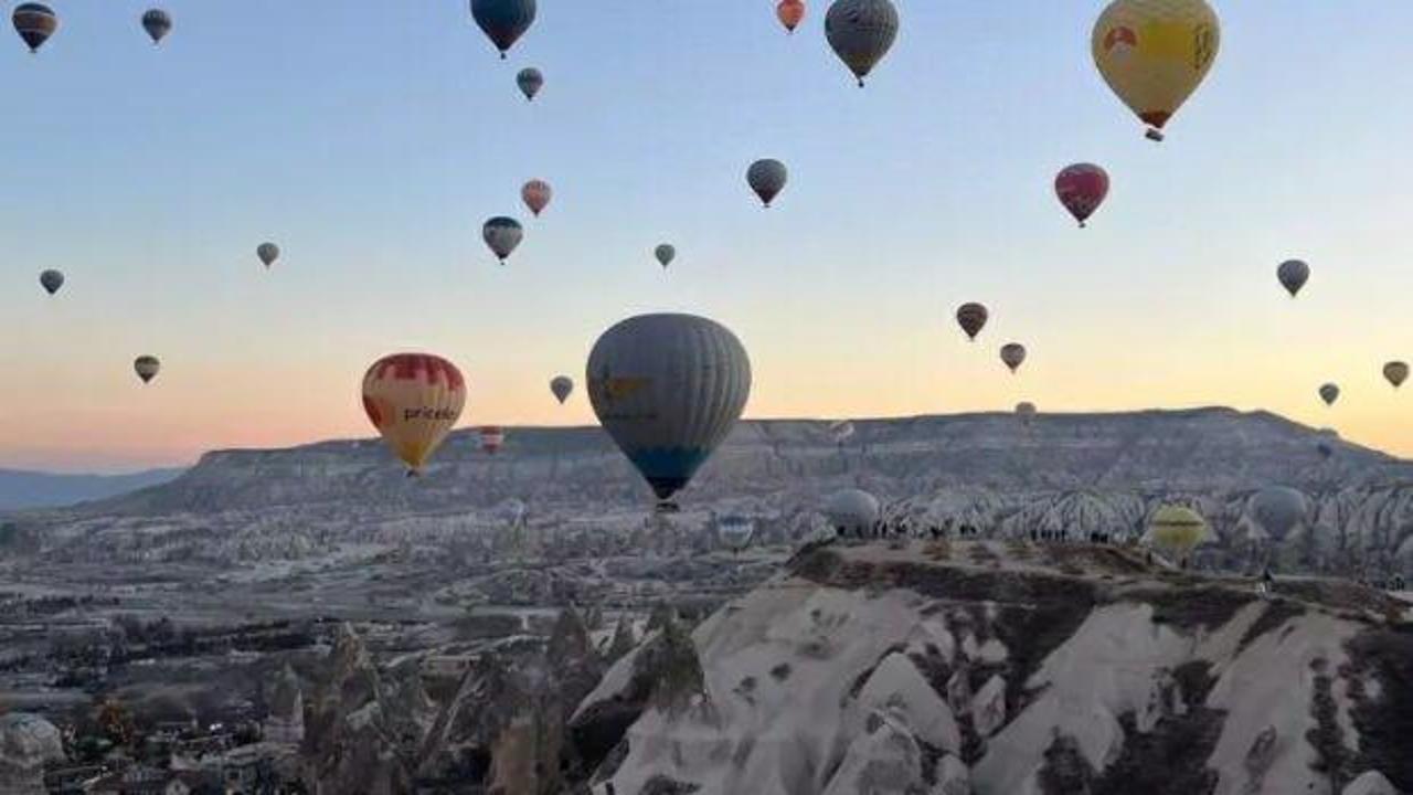 Turizm merkezinde sıcak hava balonları artık yerli yakıt tankı ile uçacak