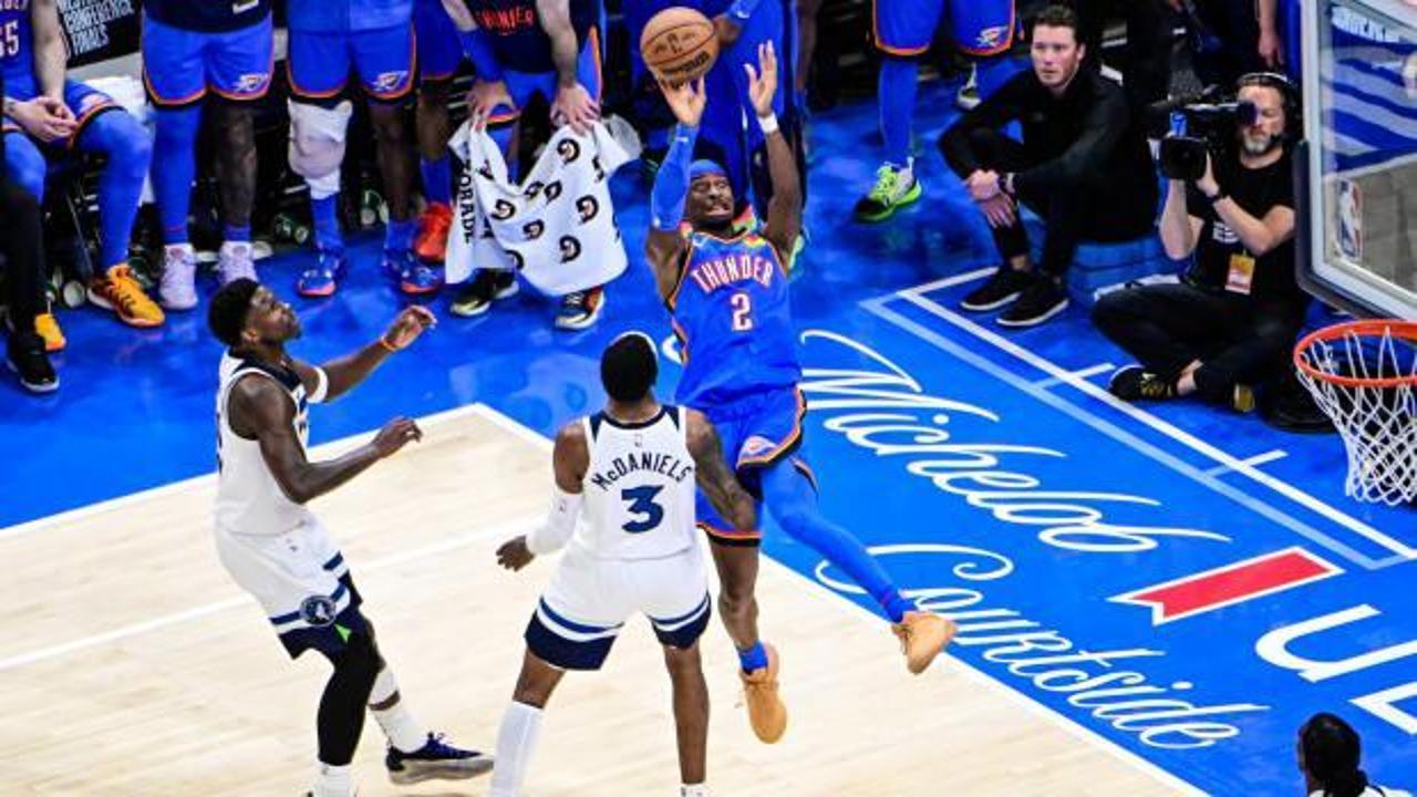 Oklahoma City Thunder, final serisinde 2-0 yaptı