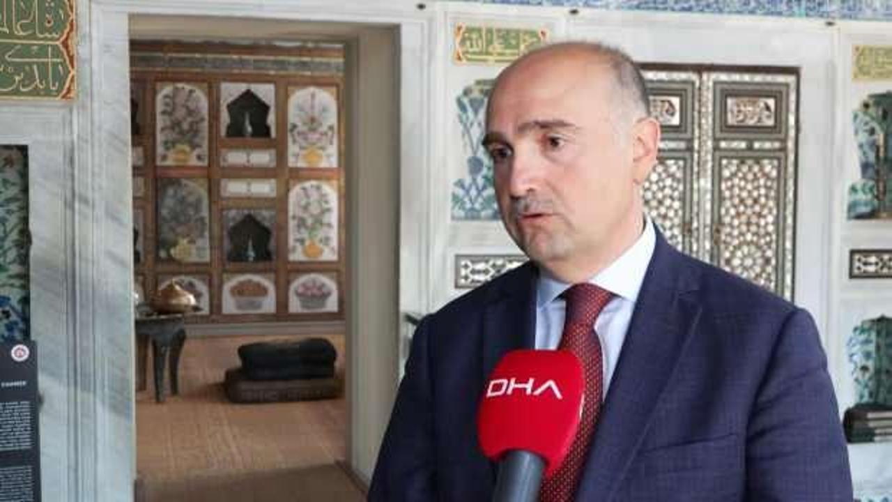 Topkapı Sarayı&rsquo;nın iki has odası 10 yıl s&uuml;ren restorasyonun ardından ziyarete a&ccedil;ıldı