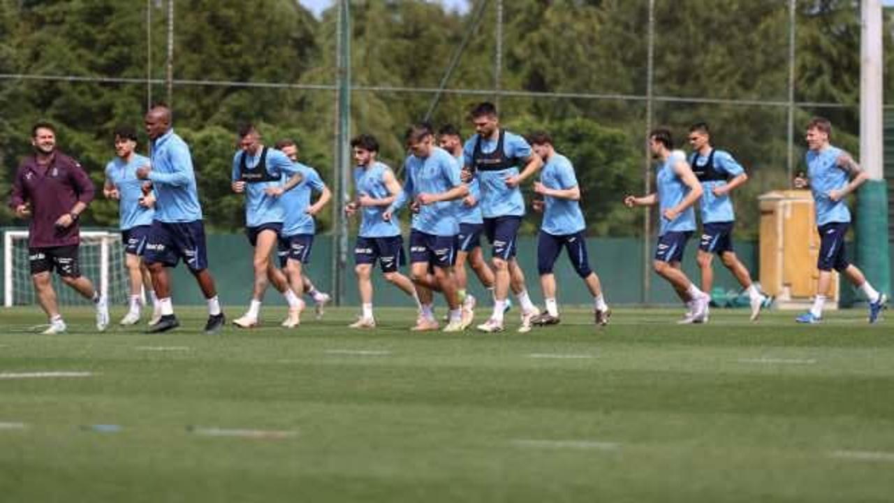 Trabzonspor, Samsunspor maçı hazırlıklarını sürdürdü