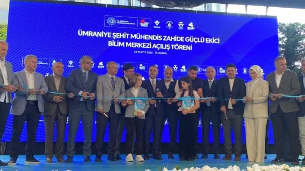 Ümraniye Bilim Merkezi açıldı