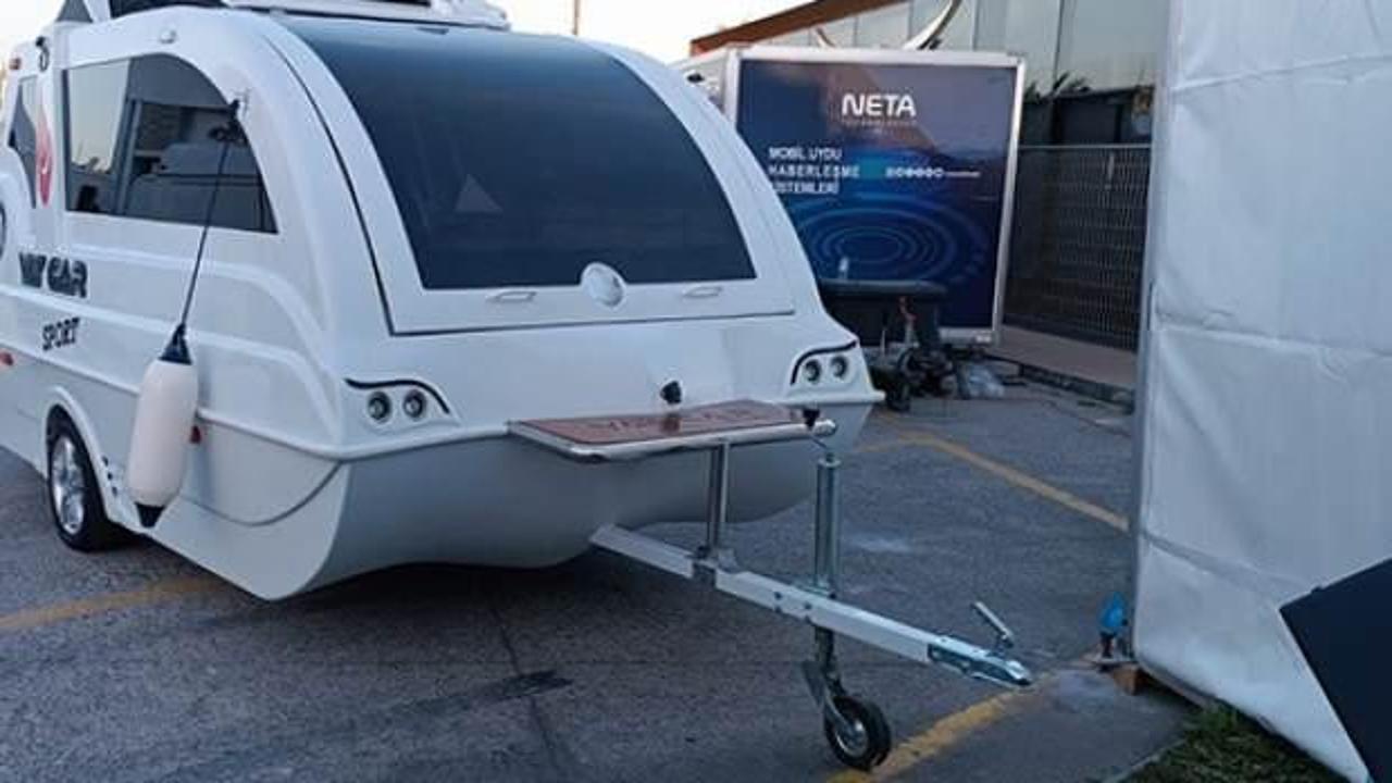 Bu karavan y&uuml;z&uuml;yor! Yurt dışından talep g&ouml;r&uuml;yor...