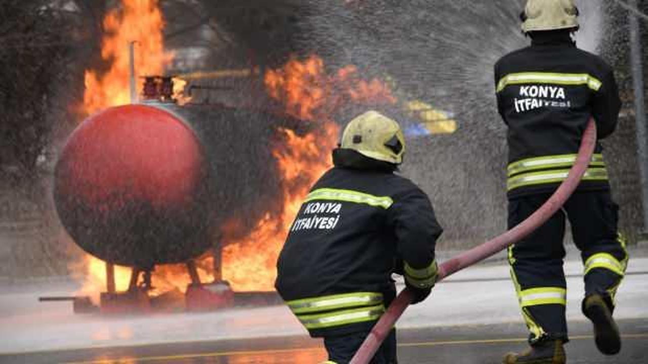 Konya Büyükşehir İtfaiyesi TSE'den tam not aldı 