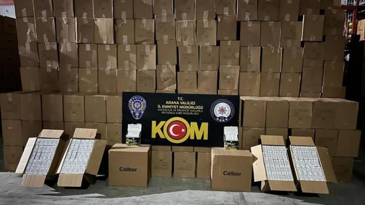 Adana'da ele geçirildi: Değeri tam 10 milyon!
