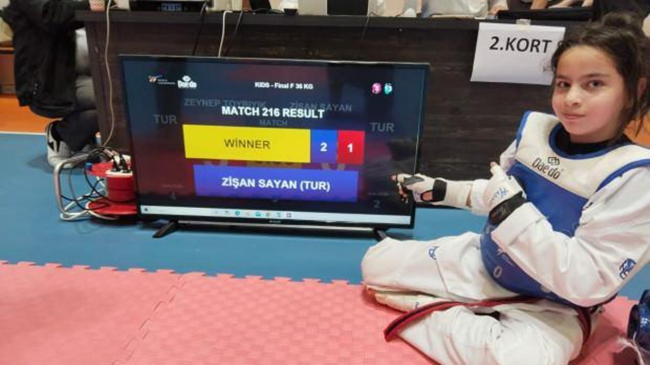 Annesi dünya şampiyonuydu: Kızı şehrin en iyisi oldu