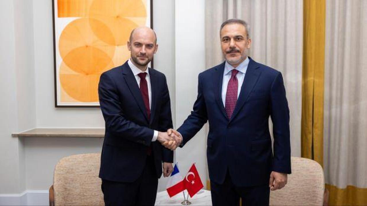 Dışişleri Bakanı Fidan, Fransız mevkidaşı Barrot ile görüştü