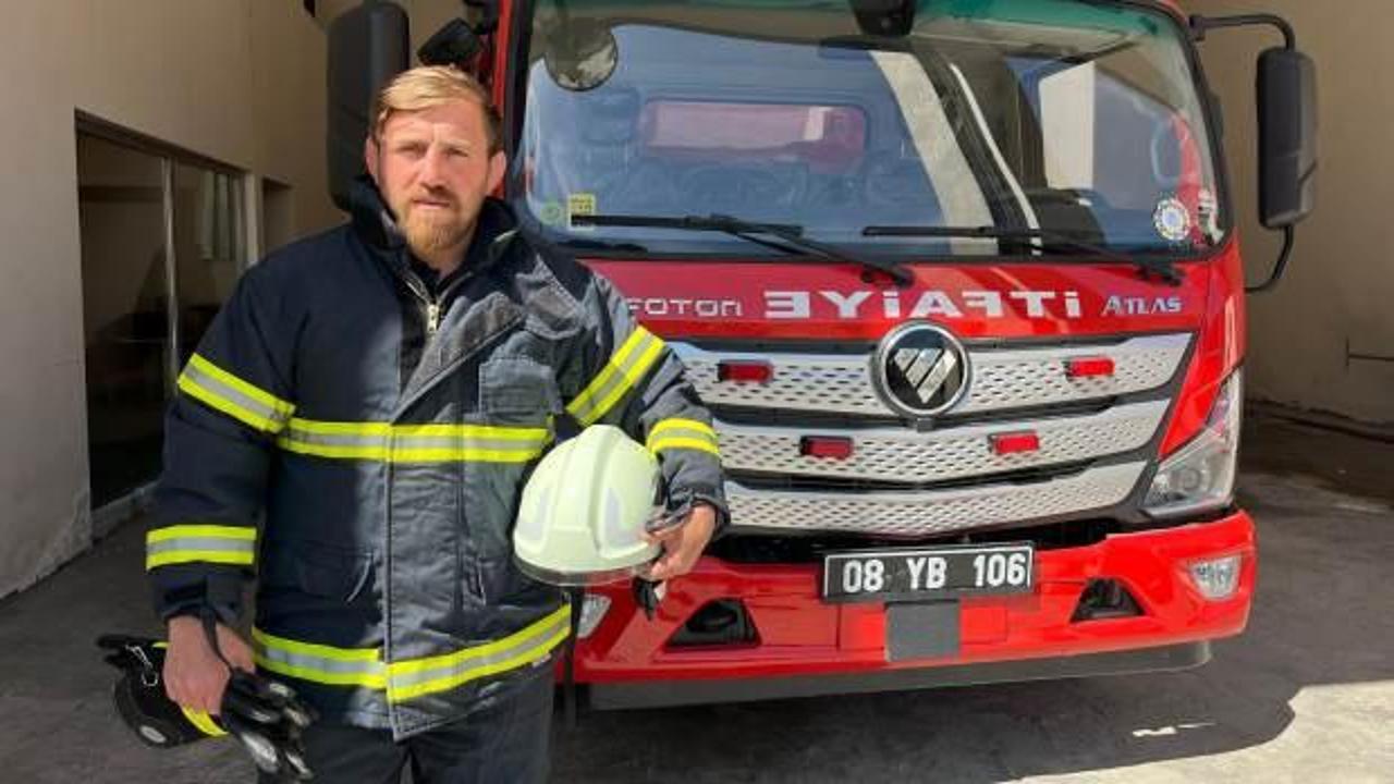 Ermeni rakibini mindere seren itfaiyeci: 'Hedefim Tokyo'da altın madalya'