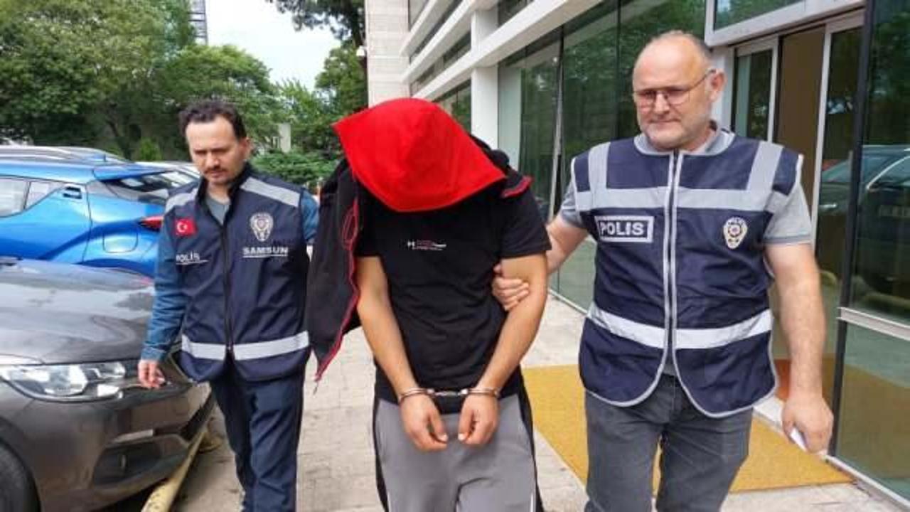 Evine misafirliğe gittiği kadını taciz ettiği iddiasıyla tutuklandı