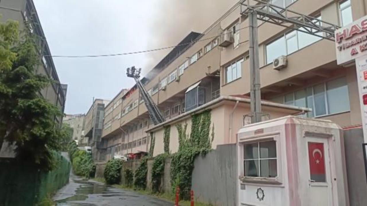 Eyüpsultan'da korkutan yangın