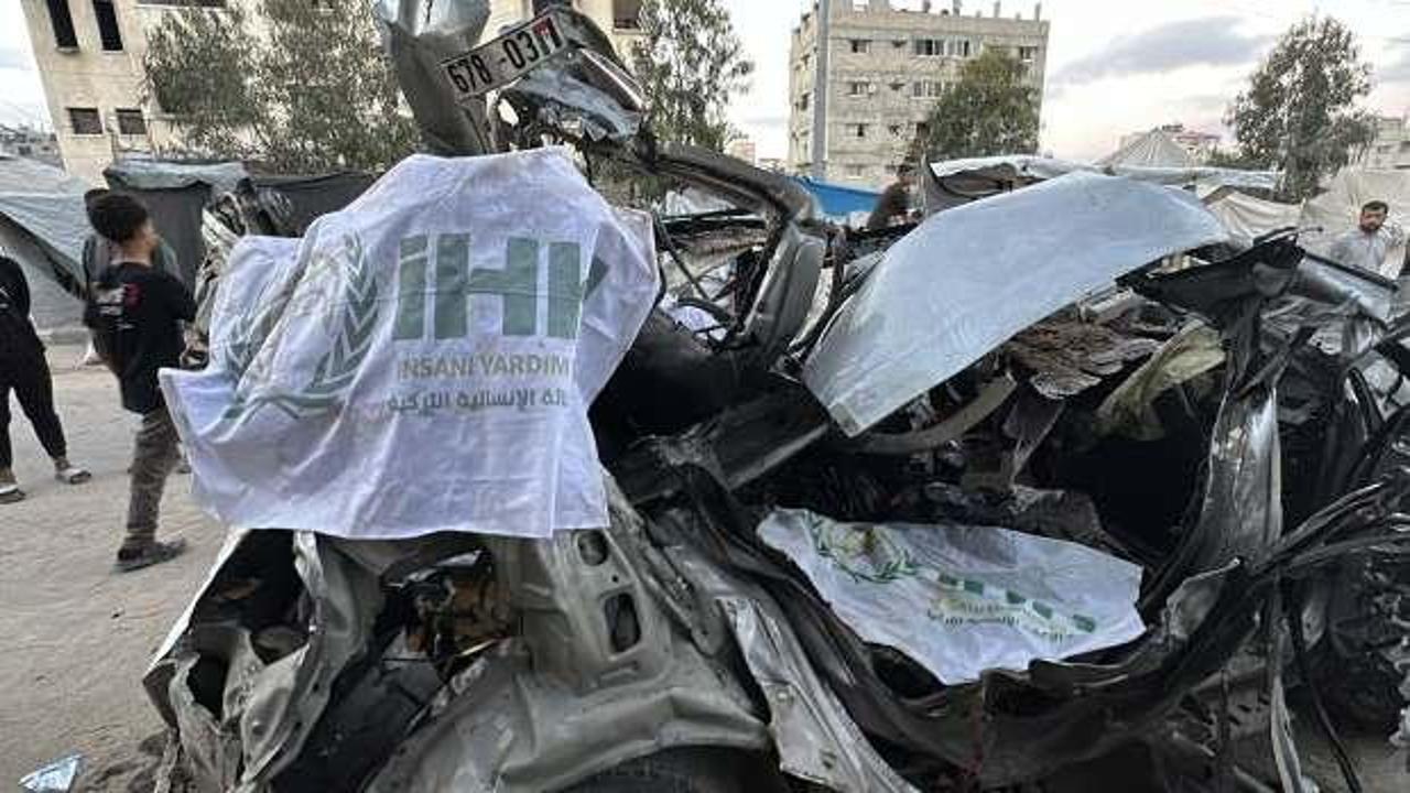 Gazze'de İHH çalışanı 5 kişi şehit oldu