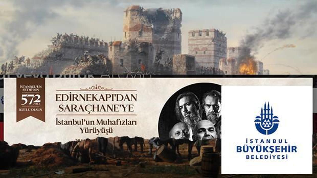 İBB fetih yıldönümünü siyasi reklama dönüştürdü! Fatih üzerinden partizan propaganda