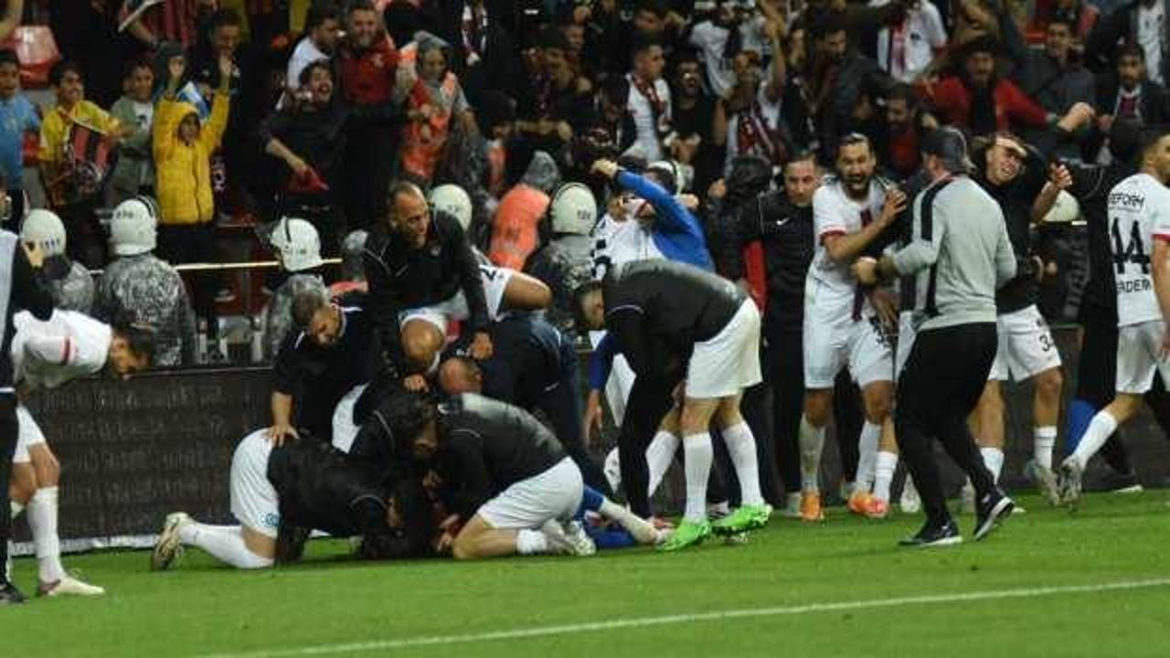 Penaltılar belirledi! 1. Lig'e y&uuml;kselen son takım belli oldu