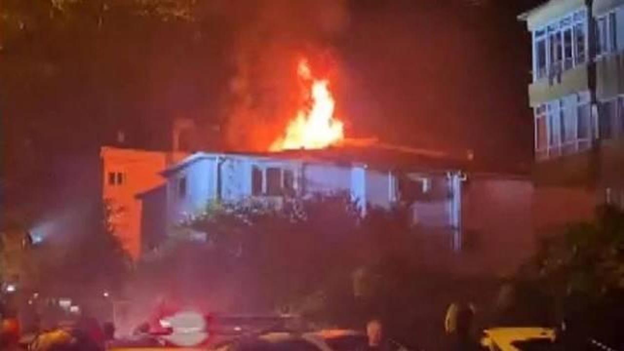 Sarıyer'de anaokulunda yangın