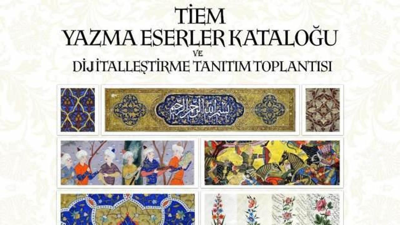 'TİEM Yazma Eserler Kataloğu' tanıtım toplantısı düzenlenecek