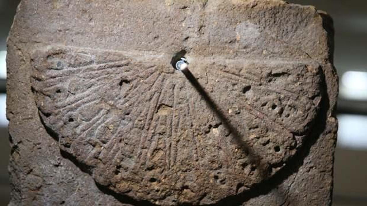 Ani'nin 1000 yıllık güneş saati ilk kez sergileniyor
