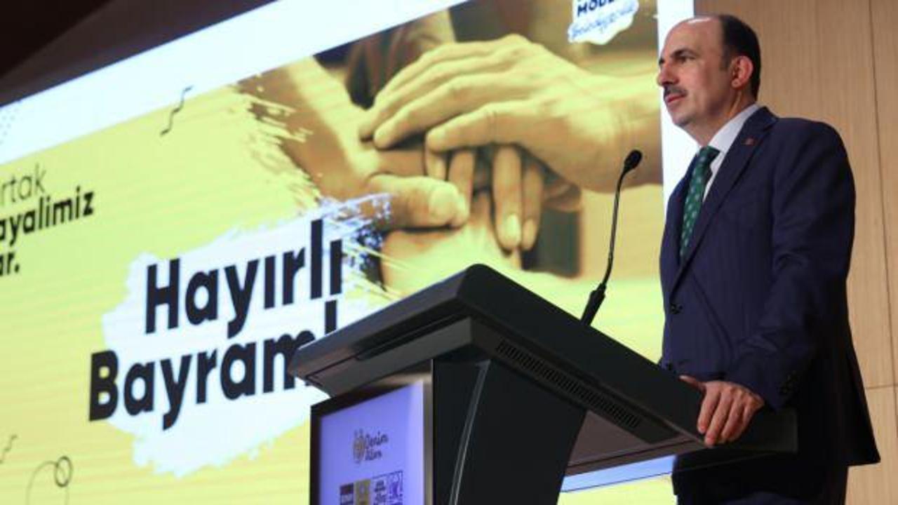 Başkan Altay Büyükşehir çalışanlarıyla bayramlaştı