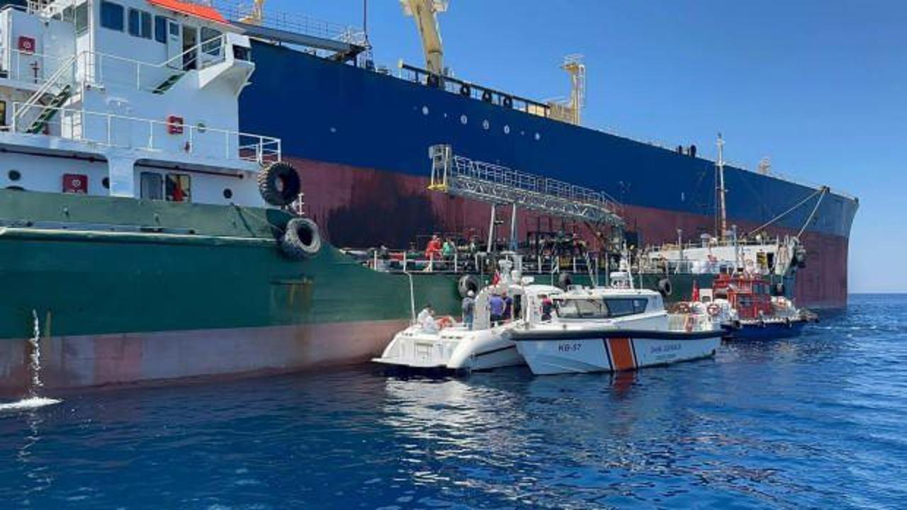 Çanakkale'de denizi kirleten gemiye 8 milyon lira ceza