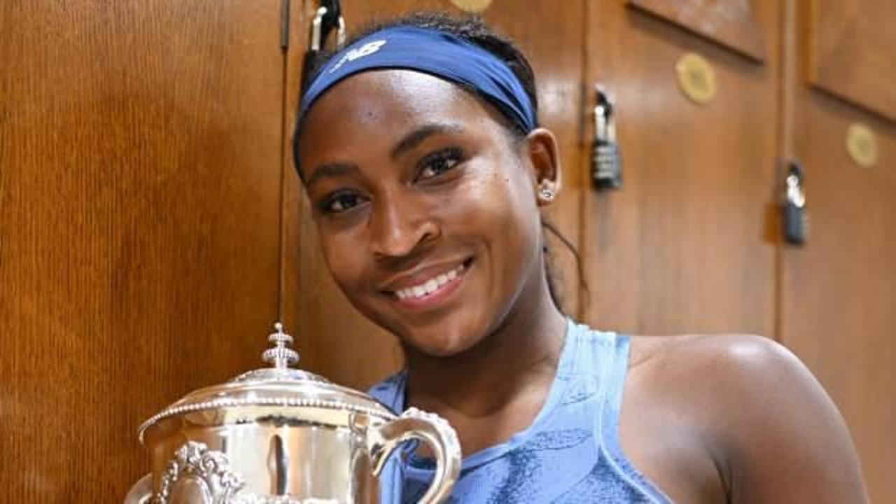 Fransa Açık'ta şampiyon Coco Gauff