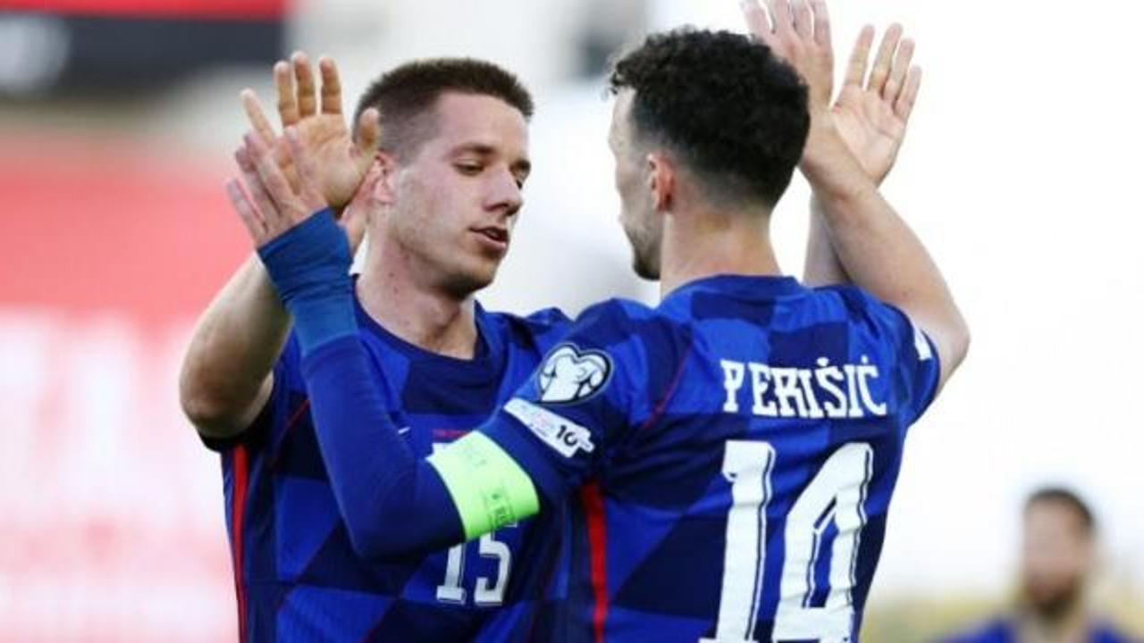 Hırvatistan, Cebelitarık'ı 7 golle geçti!