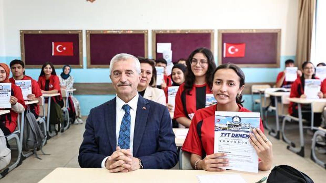 Şahinbey Belediyesi'nden öğrencilere deneme sınavı desteği 