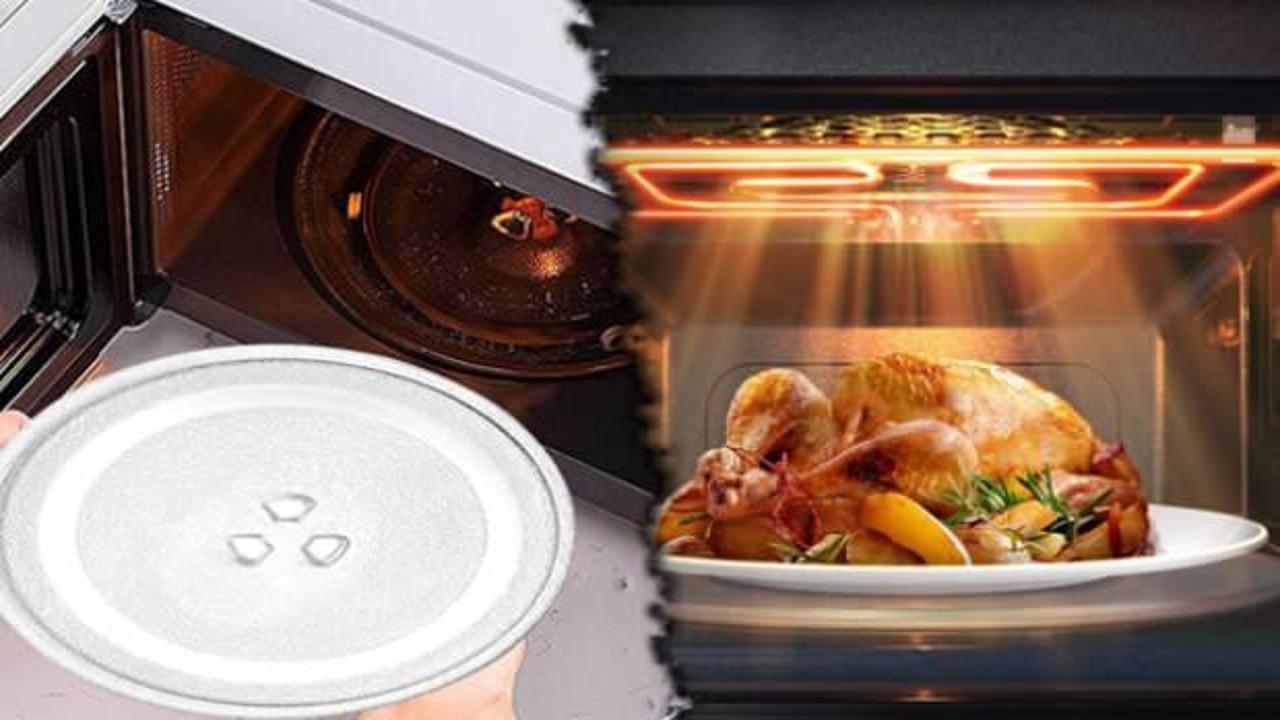 Mikrodalga fırındaki o döner tabak bakın ne işe yarıyormuş! Meğer yıllardır yanlış biliyormuşuz...