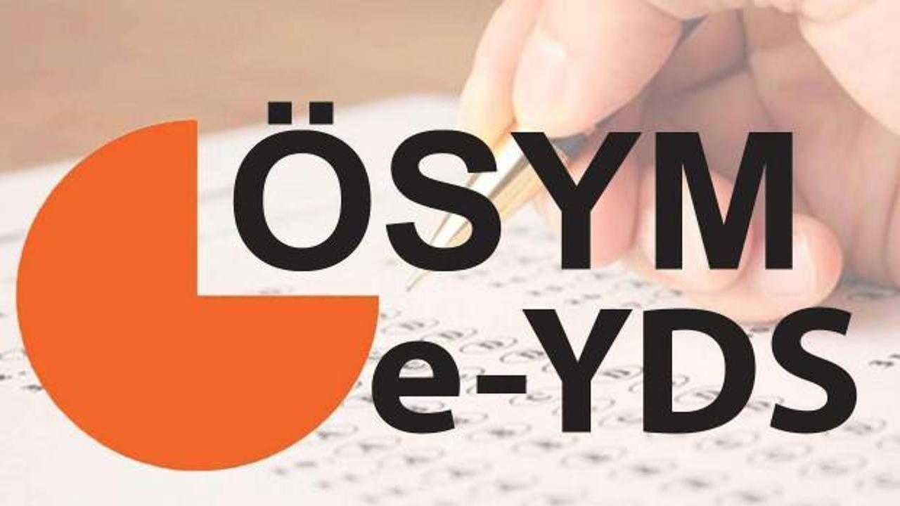 ÖSYM e-YDS 2025/7 ve e-YDS 2025/8 başvuruları başladı! Nasıl yapılacak?