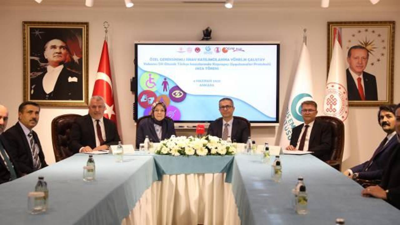 Özel gereksinimli bireylerin Türkçe sınavlarında eşitliği için dörtlü protokol