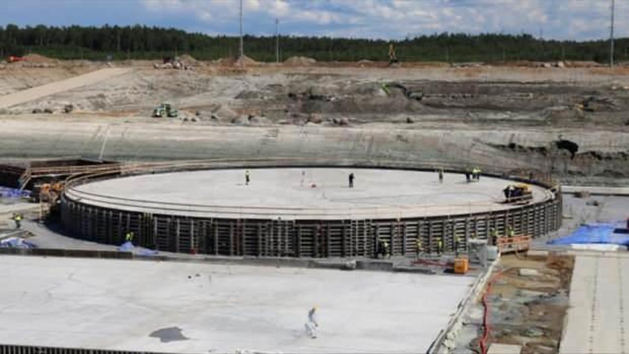 Rosatom, Leningrad NGS-2'nin dördüncü ünitesindeki temel betonlamayı tamamladı