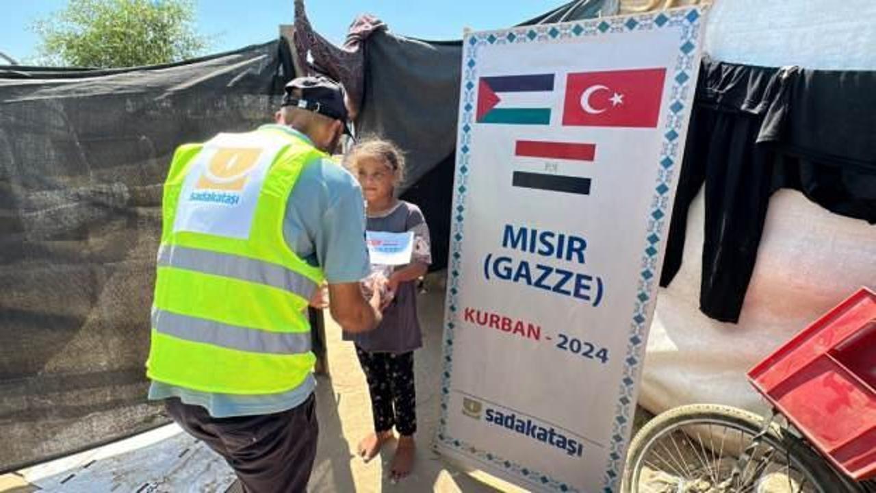 Sadakataşı, Gazze’ye 5 bin hisse kurban ulaştıracak