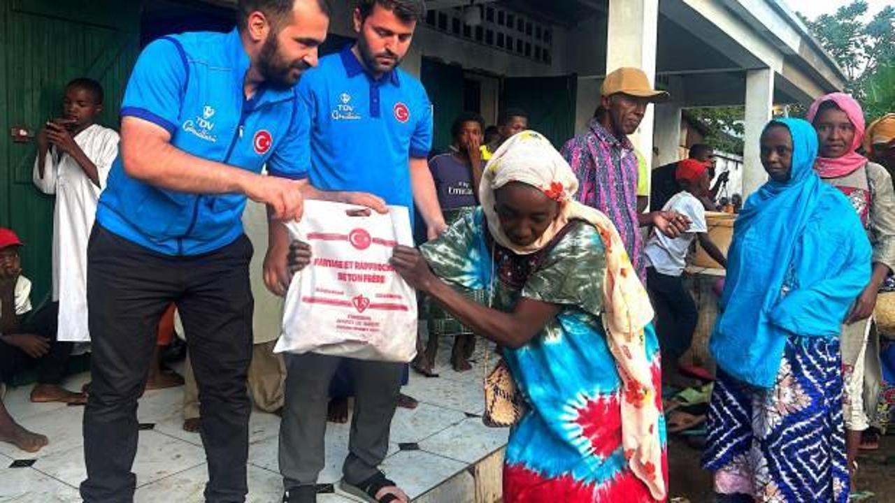 TDV, Madagaskar'da 4 bin 900 hisse kurban etini ihtiyaç sahiplerine ulaştırıyor