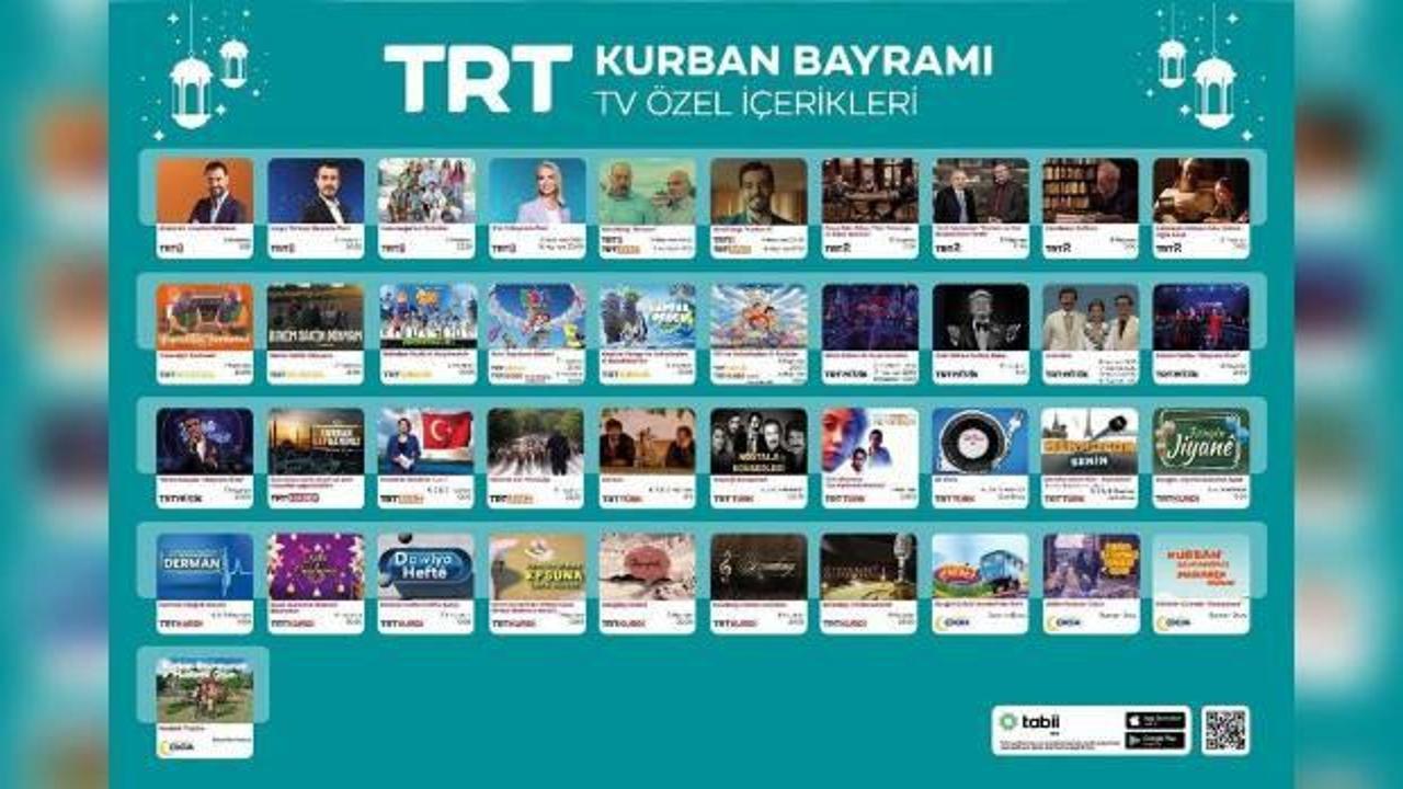 TRT'de bayram coşkusu