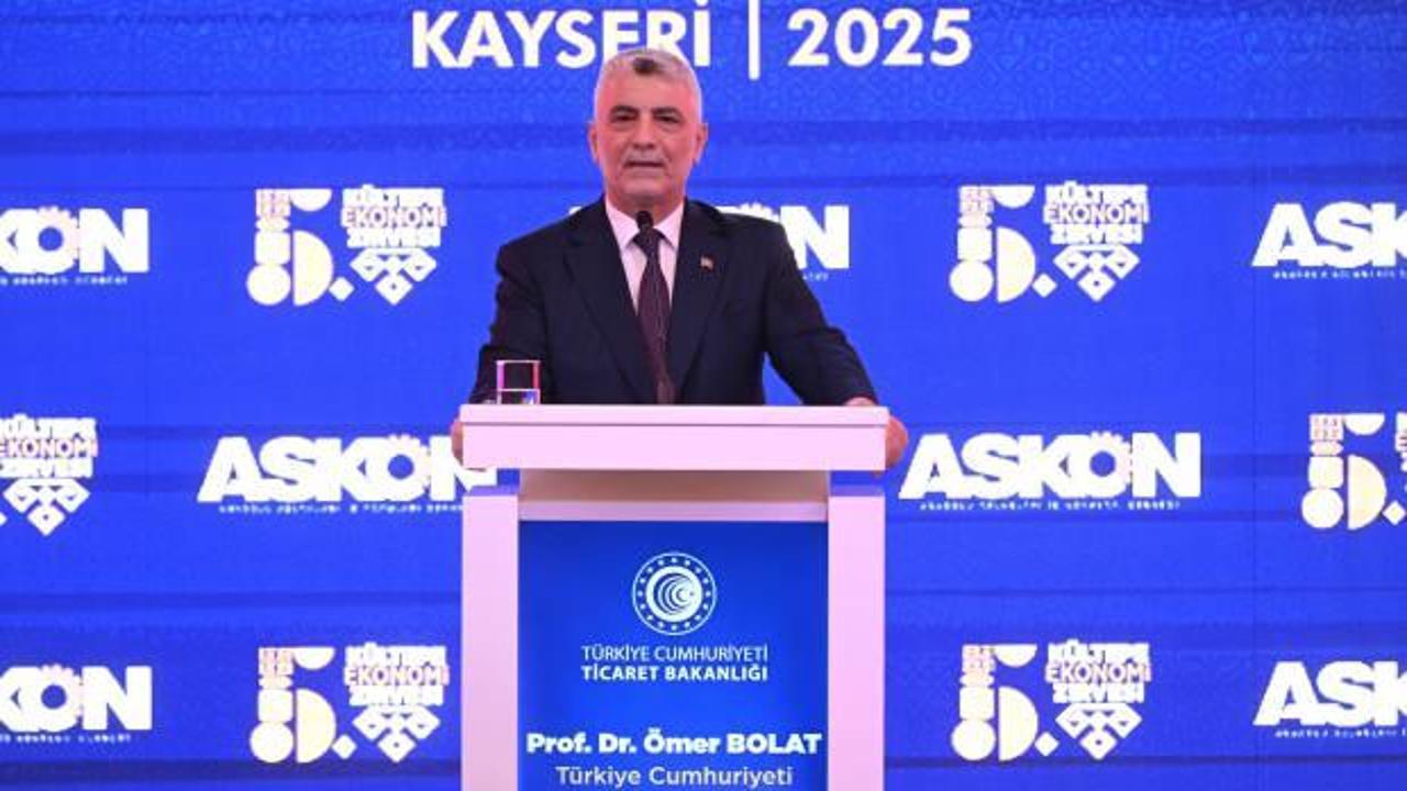 Bakan Bolat: Milli gelirimiz 1 trilyon 371 milyar dolara yükseldi